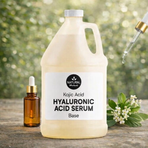 kojic acid serum with background