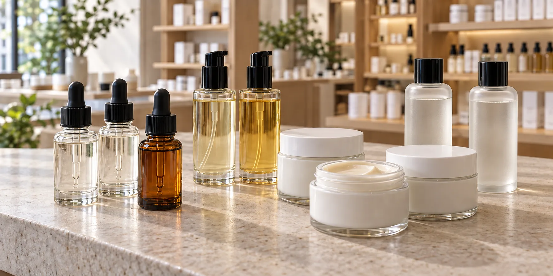 Wholesale face care bases including serums moisturizers oils cleansers and toners