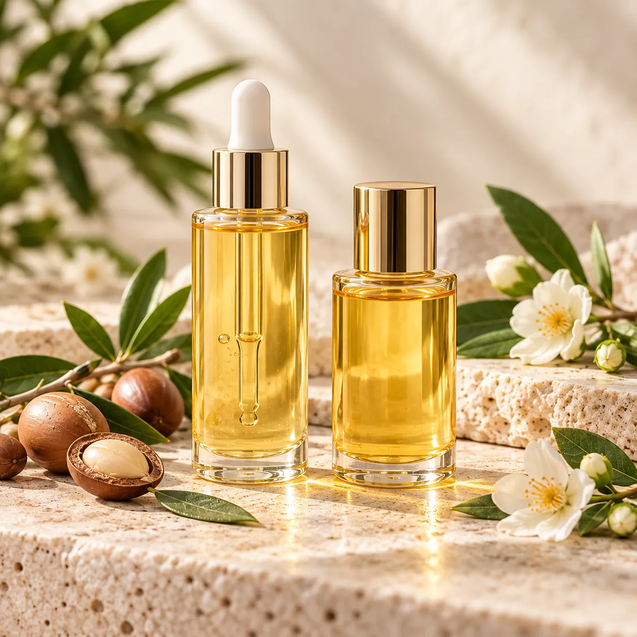 Wholesale ready-to-label face oil bases