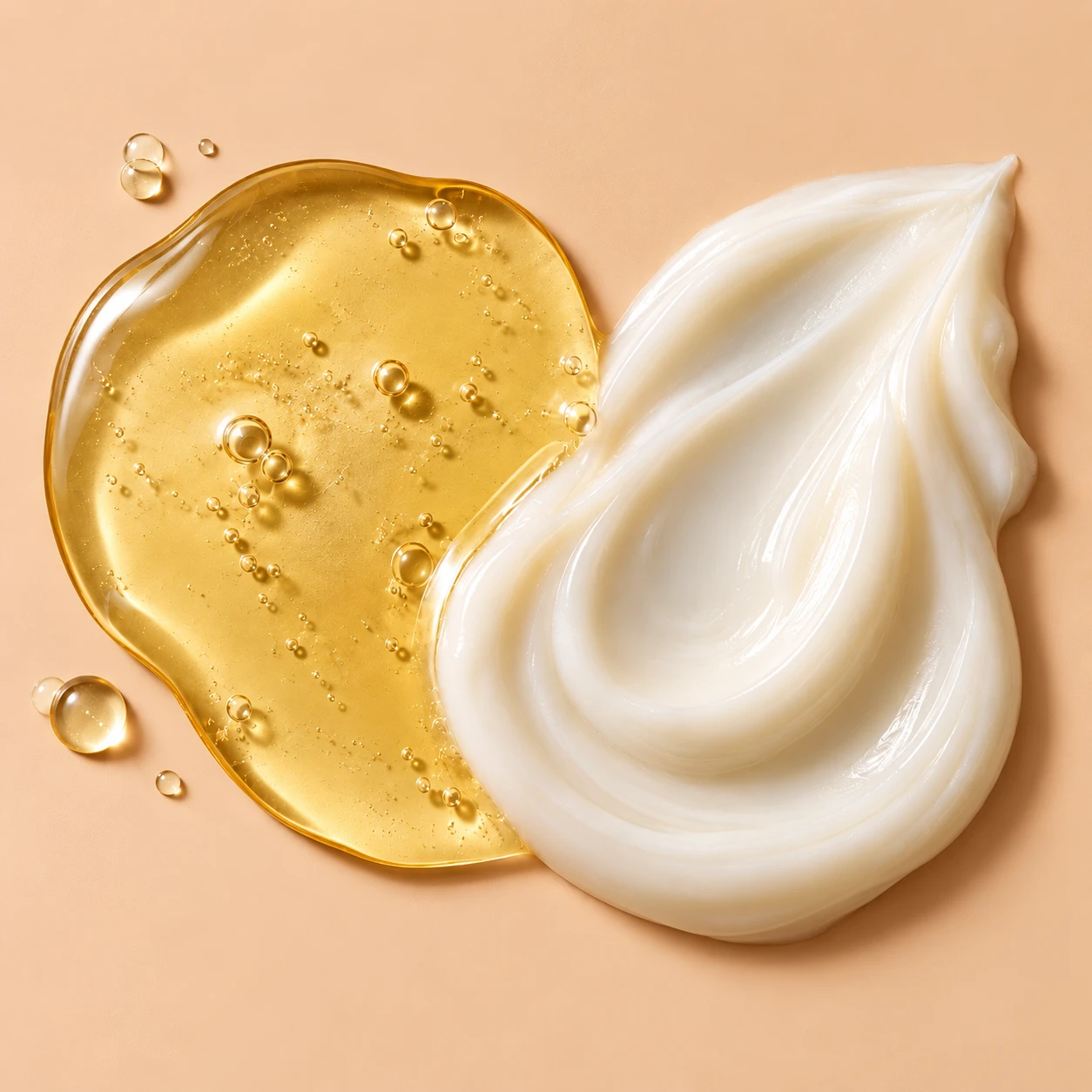 Hair care formula texture
