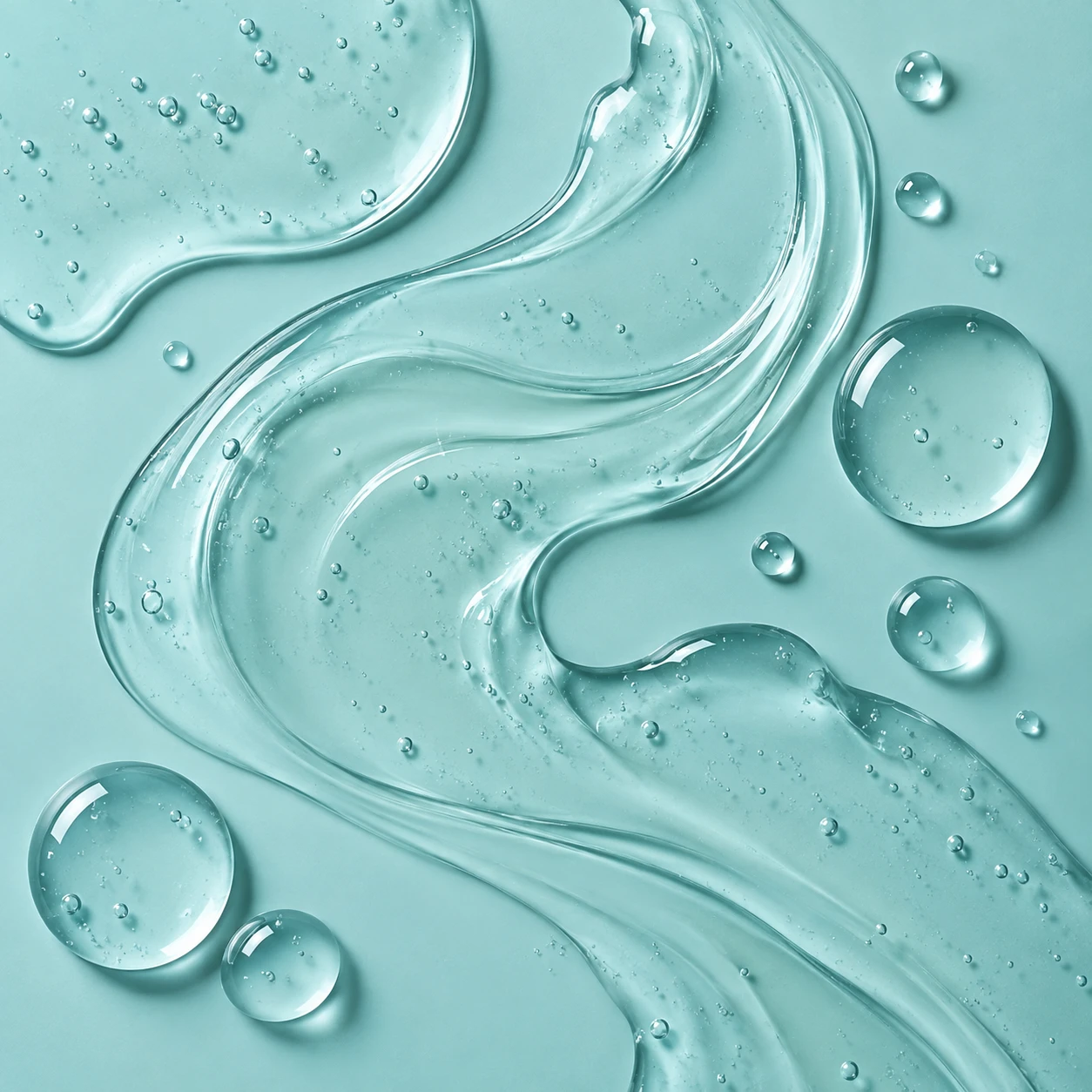 Serum texture